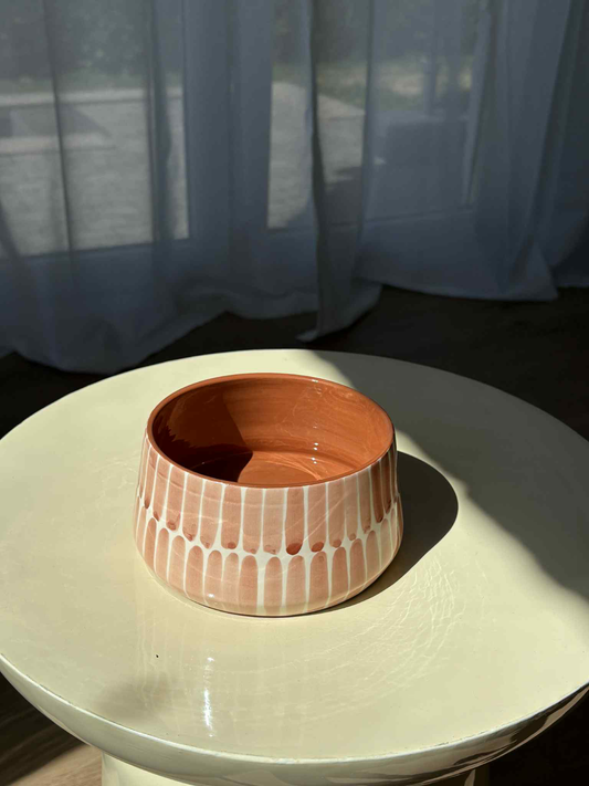 Bol en céramique artisanale Terracotta