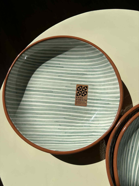 Bol en céramique artisanale Vert sauge