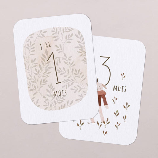 Cartes étapes première année We are family