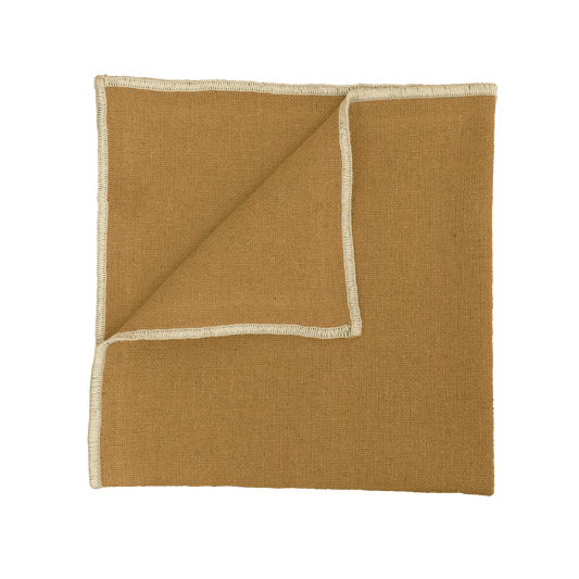 Serviette de table CORTE Tabac 40 x 40