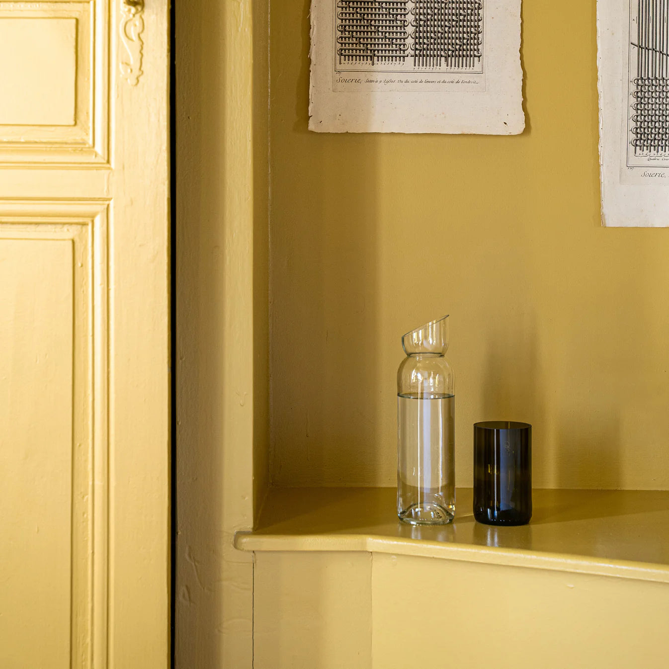 Carafe en verre Blanc 70 cl