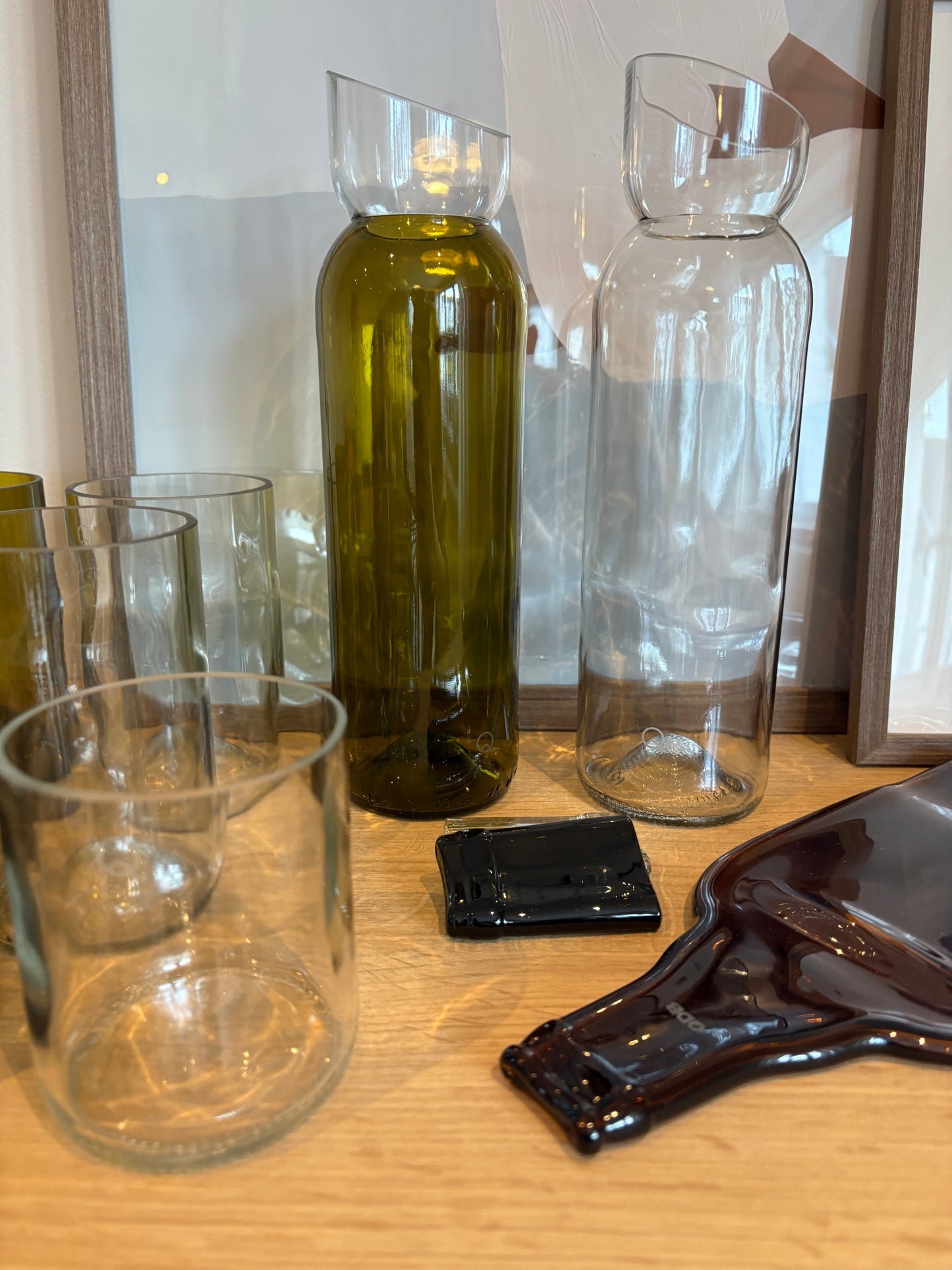 Carafe en verre Bicolore 70 cl