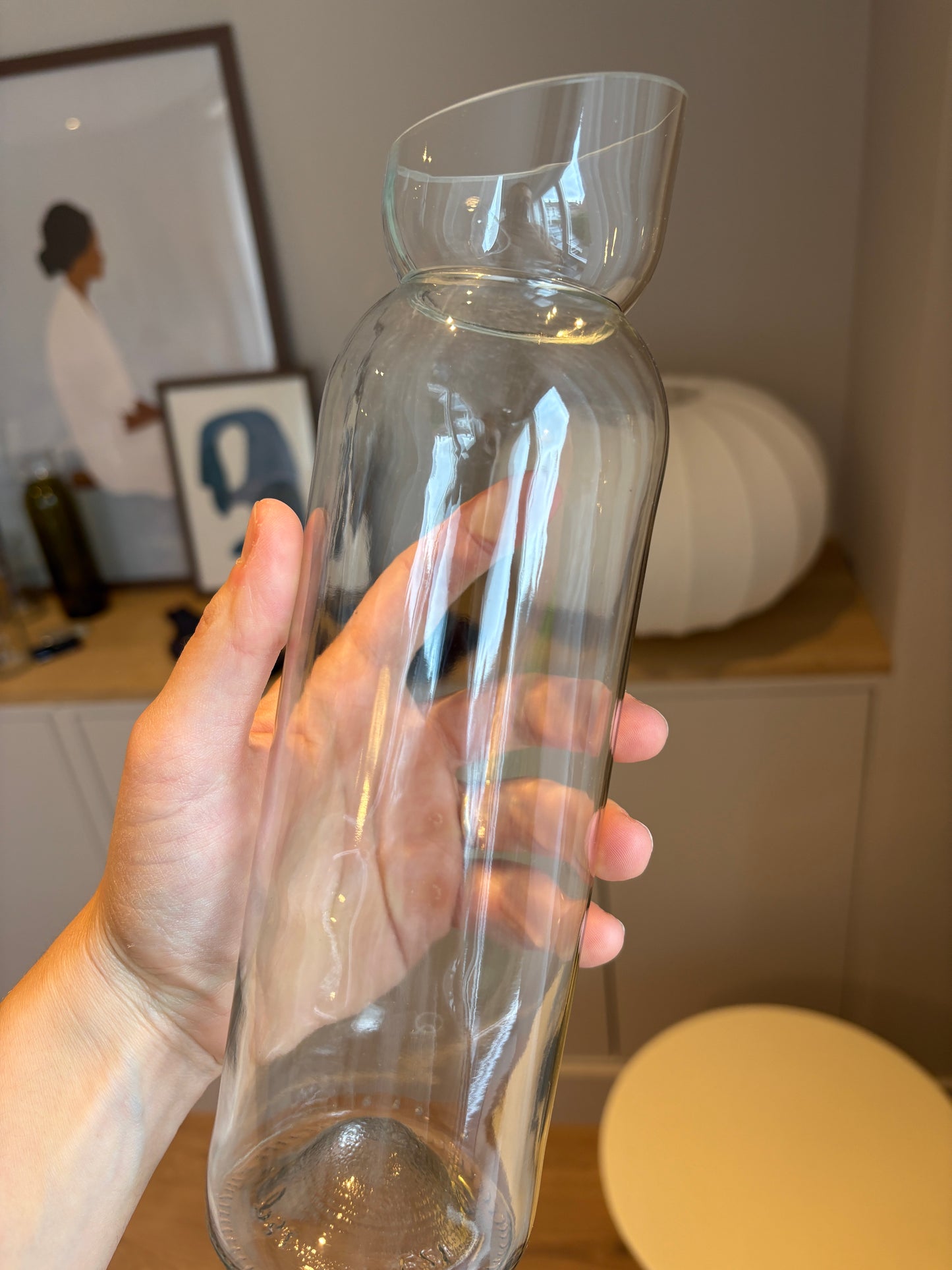 Carafe en verre Blanc 70 cl