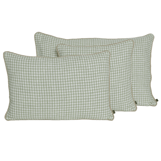 Housse de coussin PIANA Amande