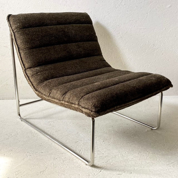 Fauteuil Stripe Chocolat