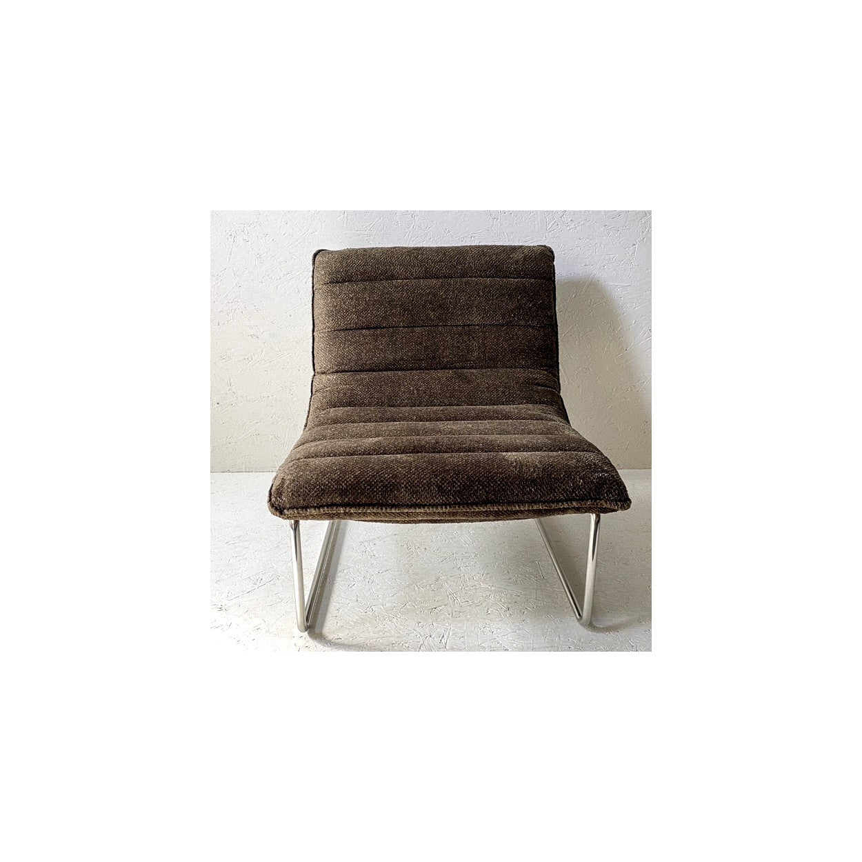 Fauteuil Stripe Chocolat