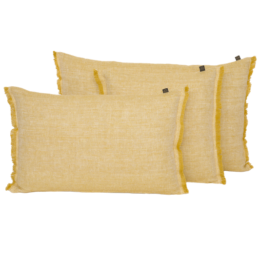 Housse de coussin CUBA Paille 45 x 45