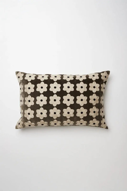 Coussin DAISY Taupe 40 x 60