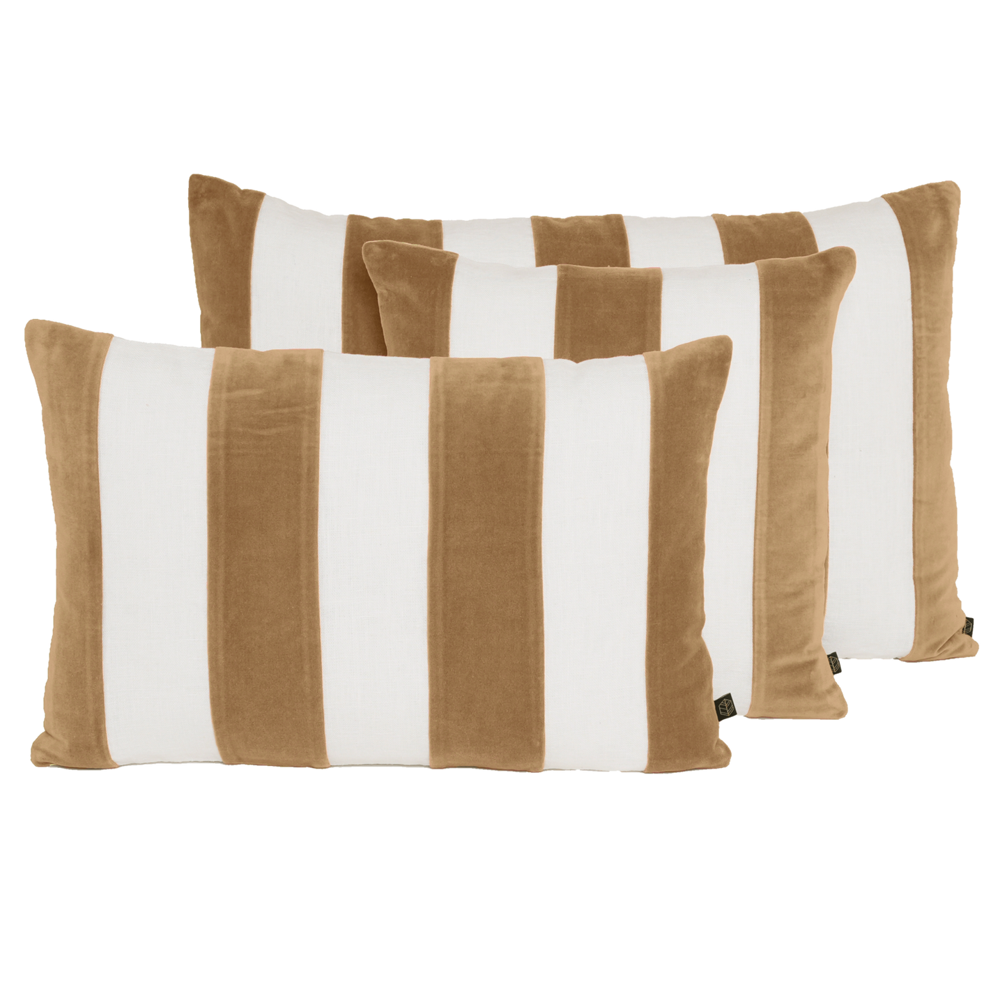 Housse de coussin PERTH Tabac 40 x 60