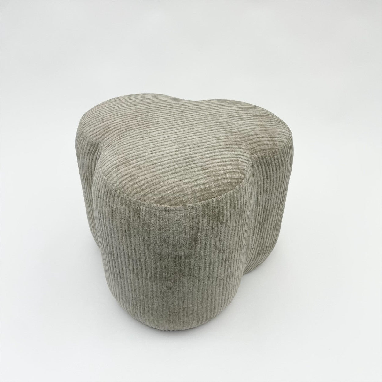 Pouf Velours Côtelé