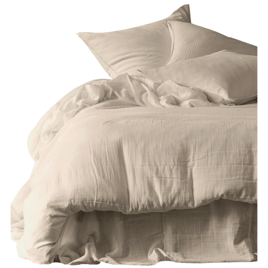 Parure de lit MYKONOS Craie 240 x 220