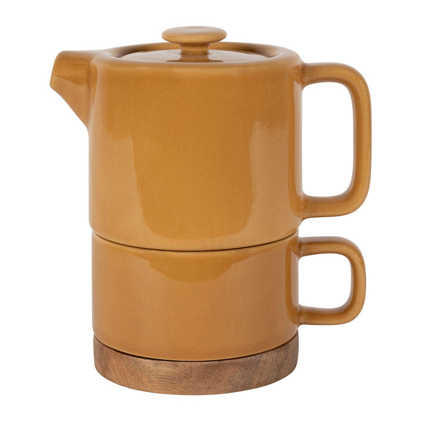 Théière solitaire NORDIKA Moutarde 45 cl