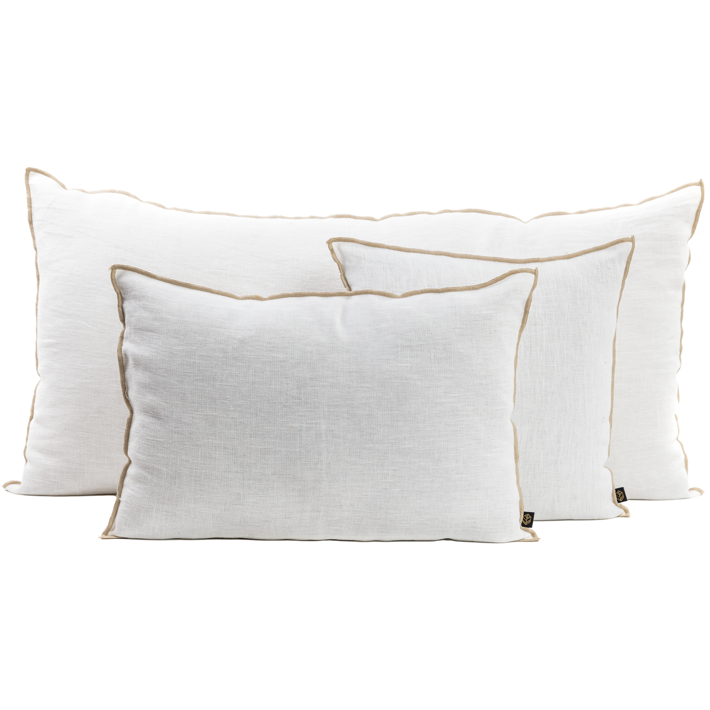 Housse de coussin CHENNAI Blanc
