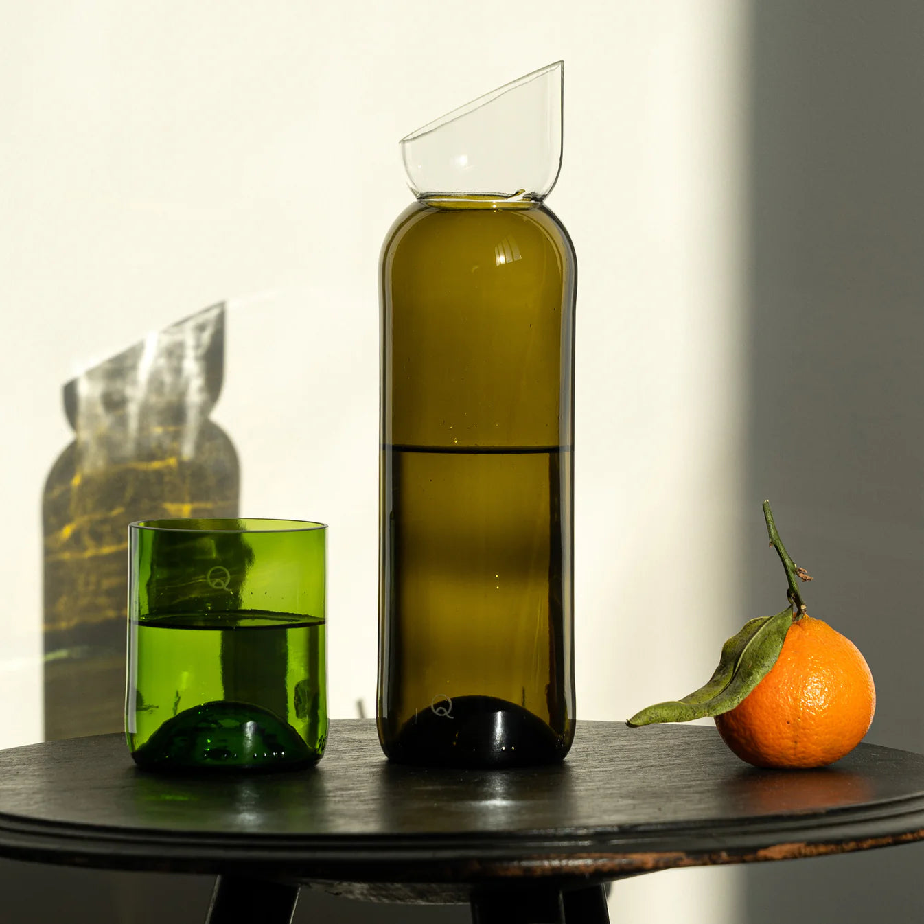 Carafe en verre Bicolore 70 cl