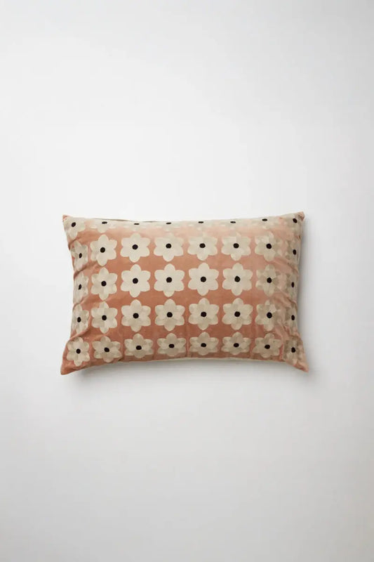 Coussin DAISY Rose poudré 40 x 60