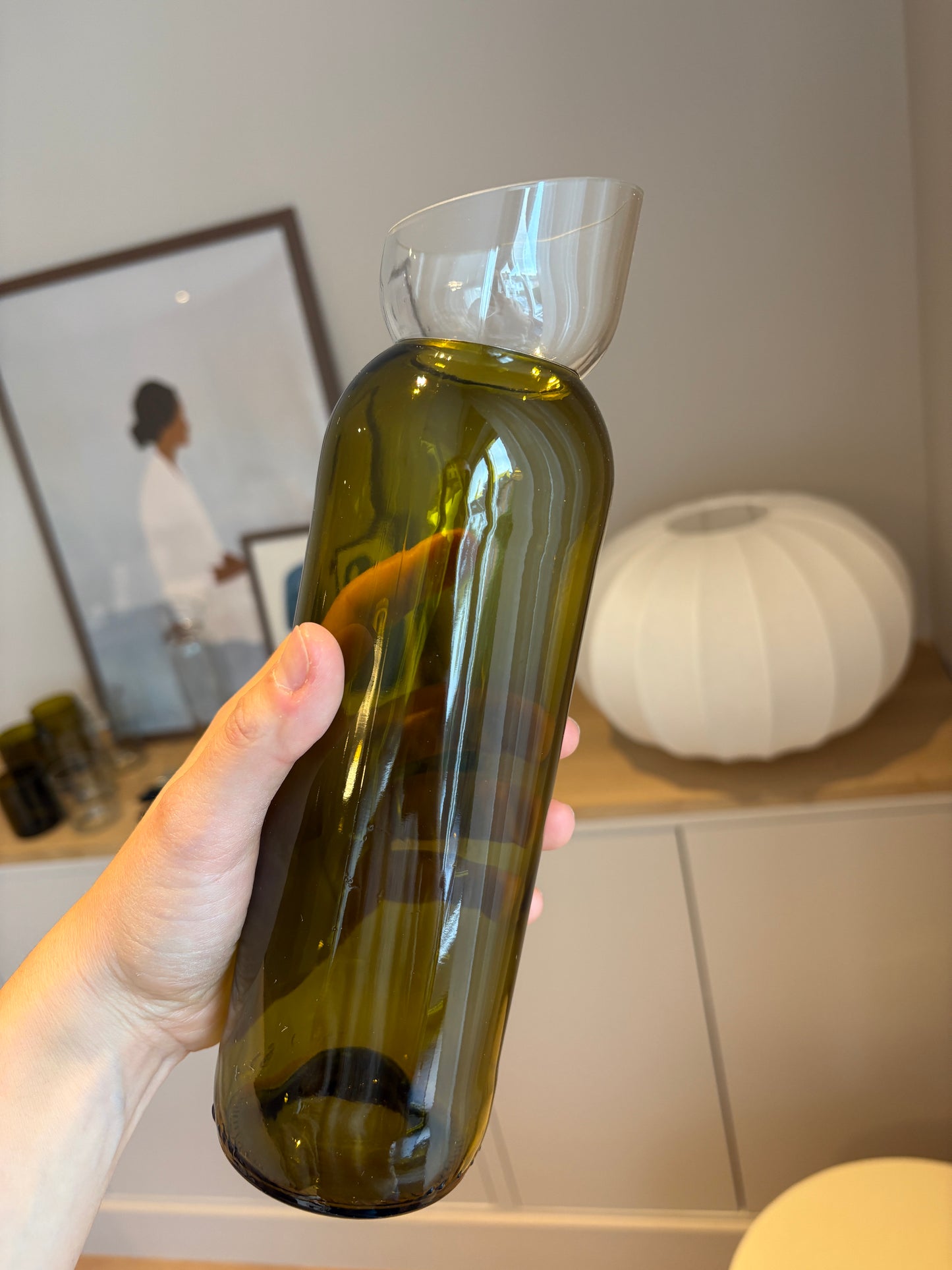 Carafe en verre Bicolore 70 cl