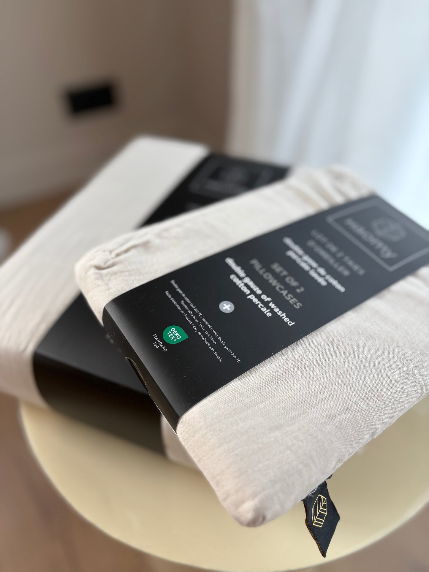 Parure de lit MYKONOS Craie 240 x 220