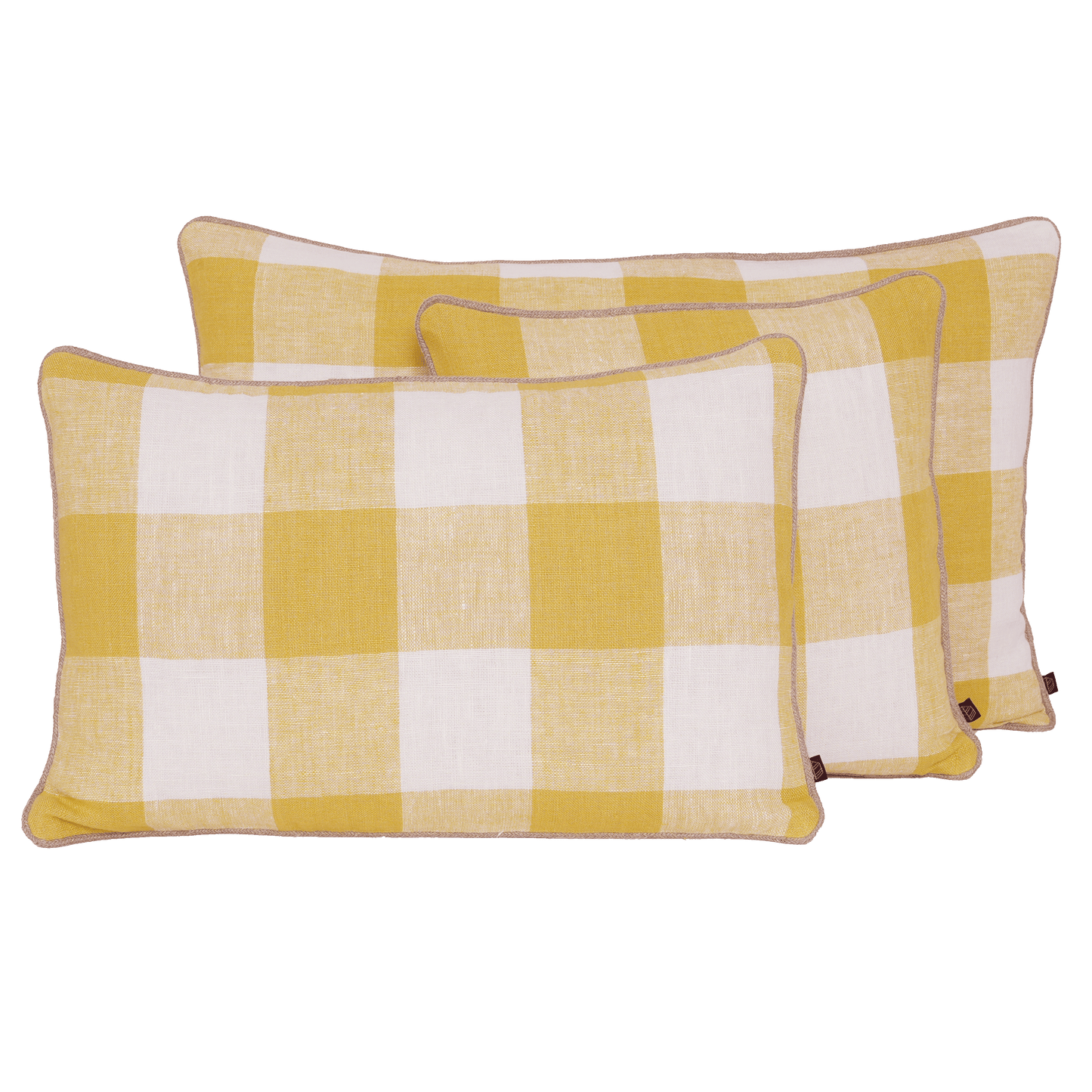 Housse de coussin PALMA Paille 40 x 60