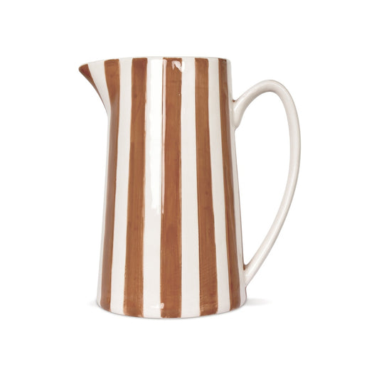 Pichet rayure Marron