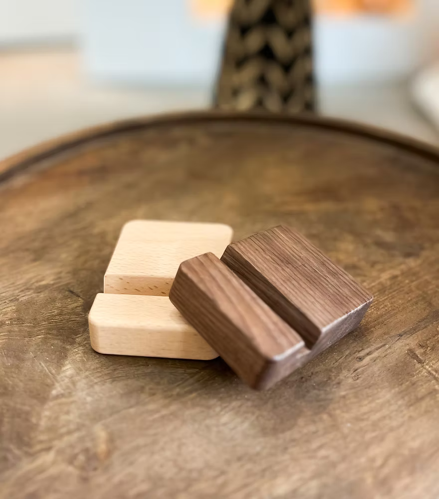 Support en bois pour carreaux décoratifs