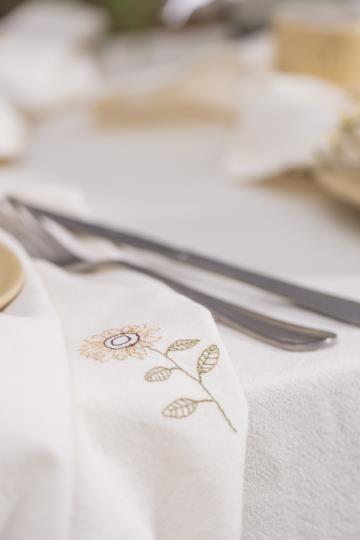 Serviette de table FLORA 40 x 40