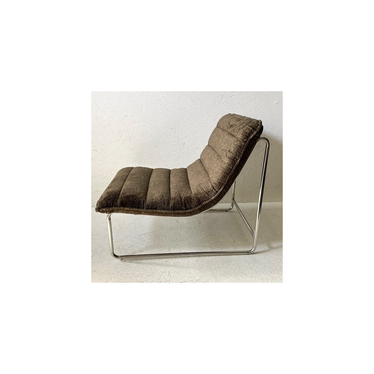 Fauteuil Stripe Chocolat