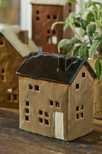 Maison céramique Marron