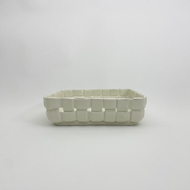 Plat carré tresse