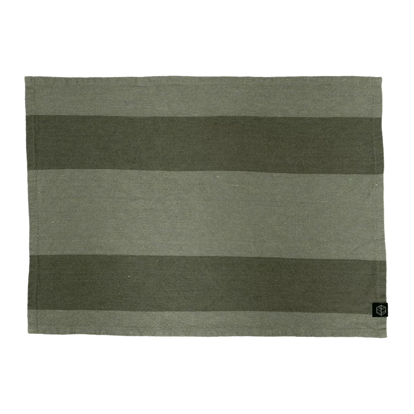 Set/serviette de table SANTA CRUZ Kaki 35 x 48 2 pièces