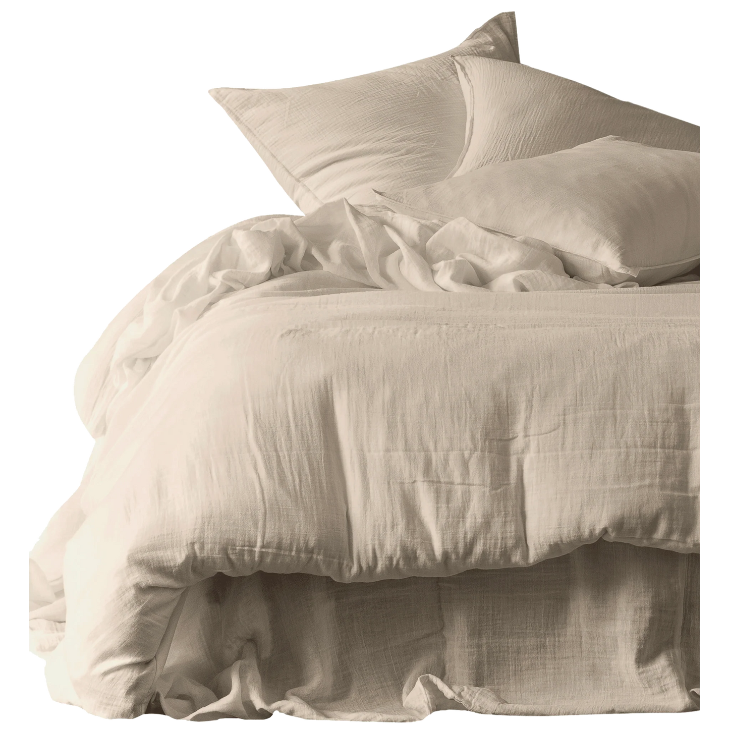 Parure de lit MYKONOS Craie 240 x 220