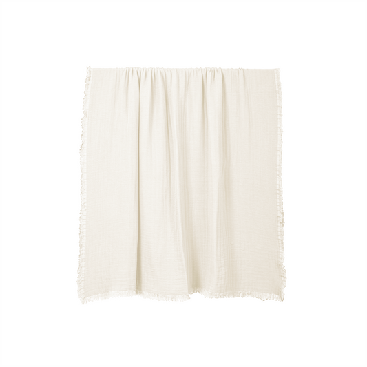 Plaid VANLY Ivoire 130 x 180